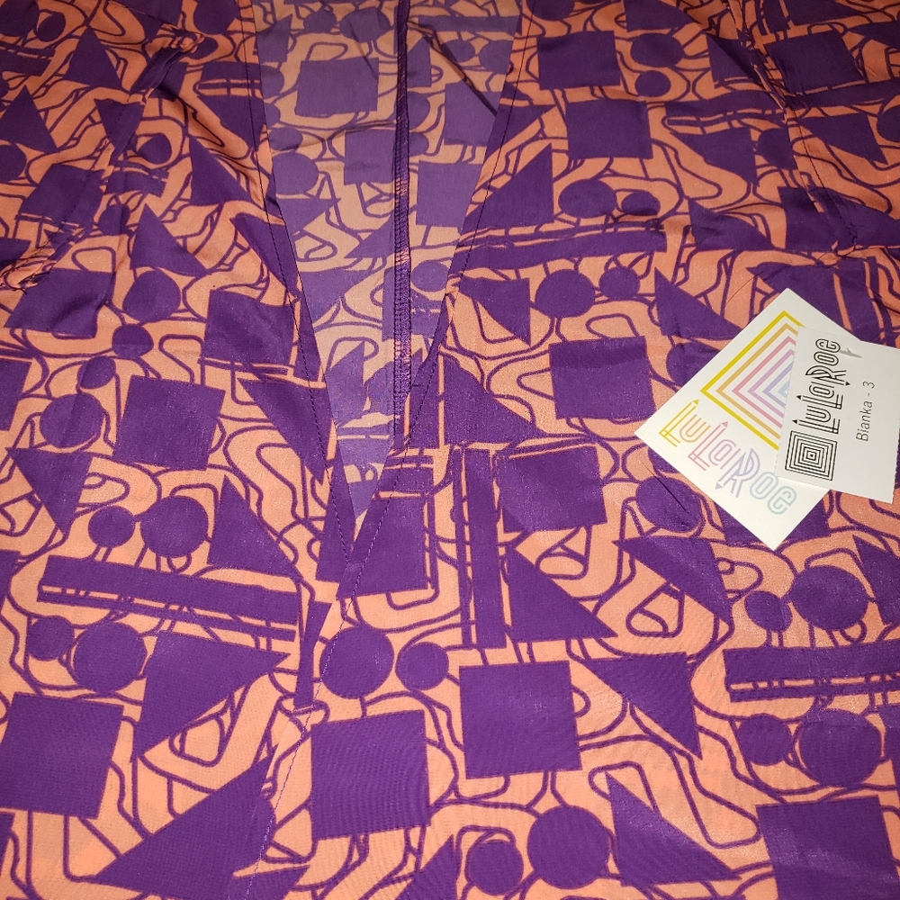 LulaRoe Bianka kimono size 3 sheer. Brand NEW